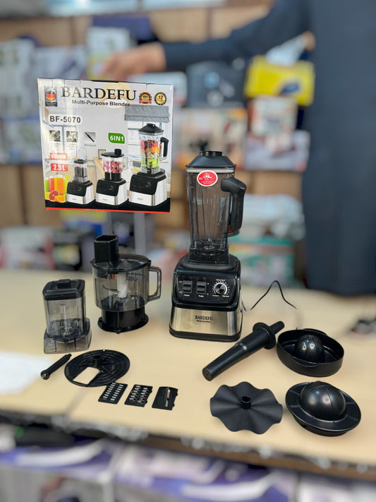Bardefu 6-in-1 2.5L Multipurpose Blender - German Lot